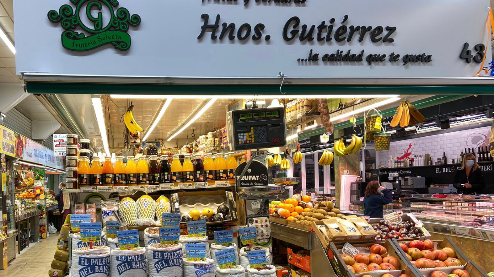 Fruta y verdura en su punto óptimo de maduración