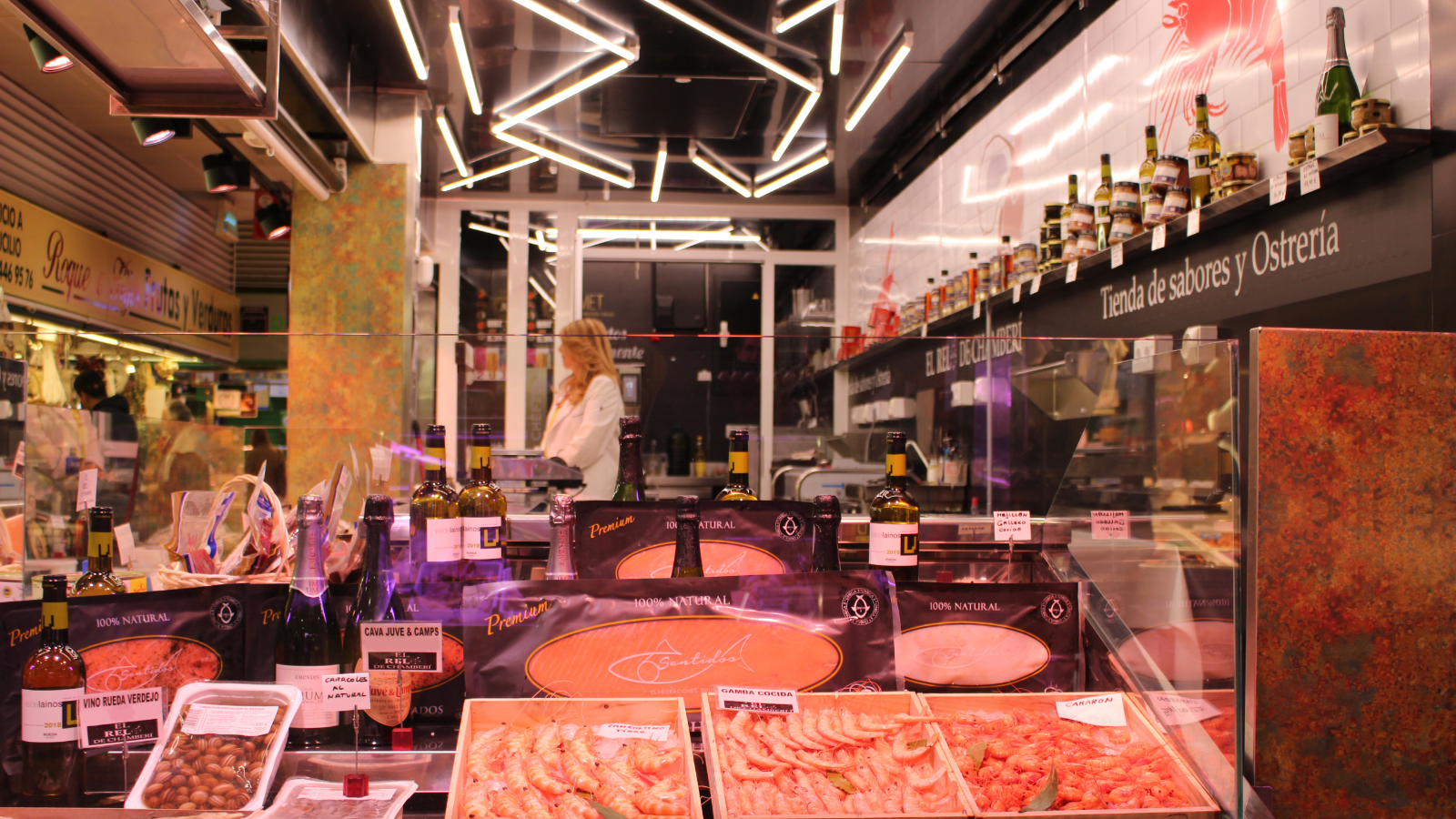 Su espacio gastronómico de altura en el Mercado de Chamberí