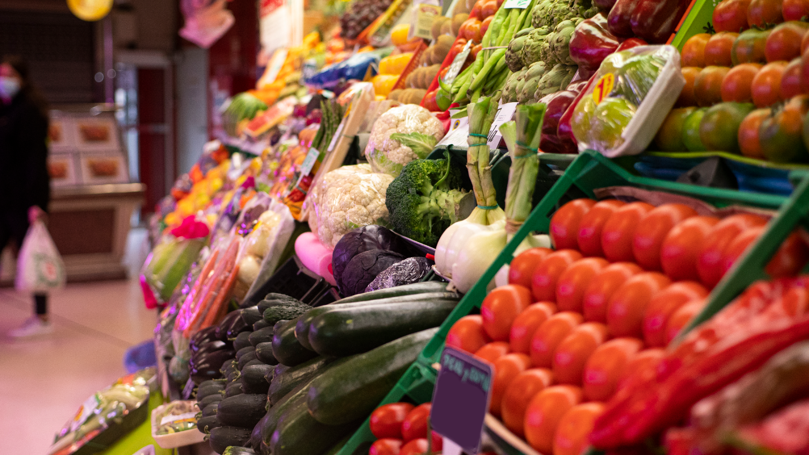 Frutas y verduras de alta calidad