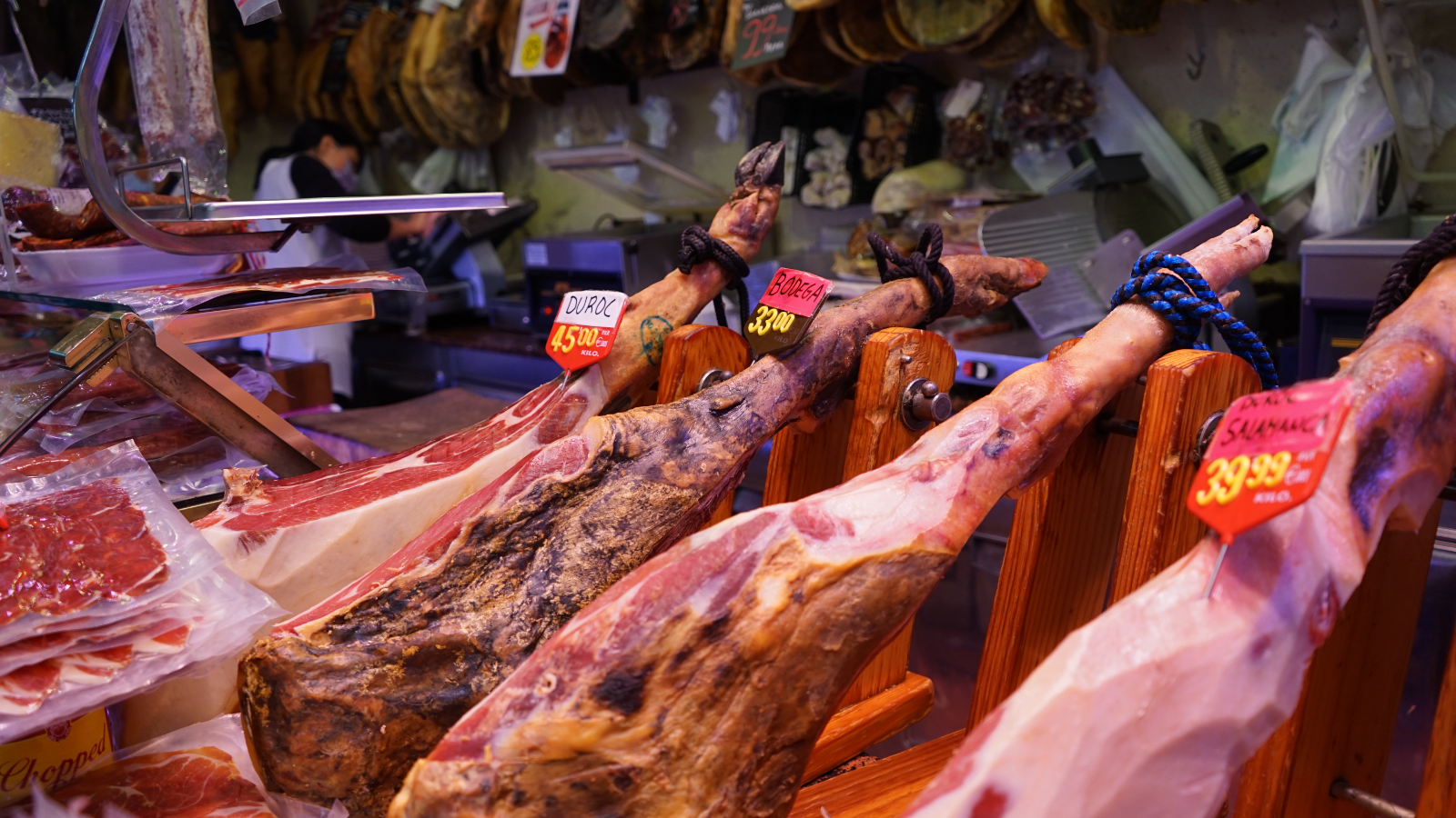 Jamones de primera calidad