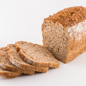 Pan de molde cortado de trigo y centeno ecológico