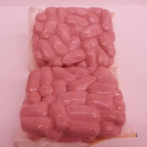 SALCHICAS  PINCHO  DE  POLLO  Y  PAVO   ( producto  cocido )     peso  5,00  gr.  producto de 1ª calidad