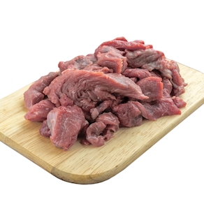 Carne para guisar (espaldilla) de ternera blanca. 500 gr