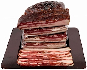 Bacon ahumado - al corte, 150 gramos aprox.