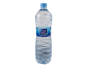 Agua Font Vella (Fría), 1 botella, 1.5 l