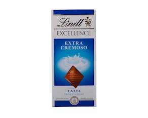 Chocolate Lindt Extra Cremoso, 100 gramos