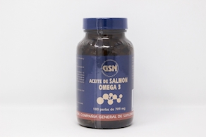 Aceite de salmón Omega 3 (GSN), 180 perlas