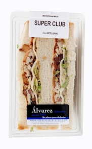 Sandwich super club, 200 Grs.