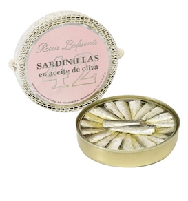 Sardinillas Rosa La Fuente - 42 piezas - 120 gr