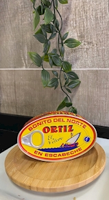 Bonito Ortiz en escabeche lata ovalada 112 grs
