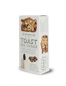 Tostadas De Queso TOAST - Dátiles, avellanas y semillas de calabaza