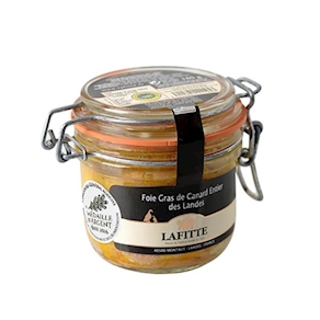 Foie Gras Entero de Pato -Lafitte- Bocal Tarro de 180 gramos