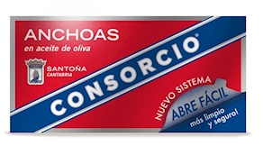 Anchoas en aceite de oliva CONSORCIO 45g