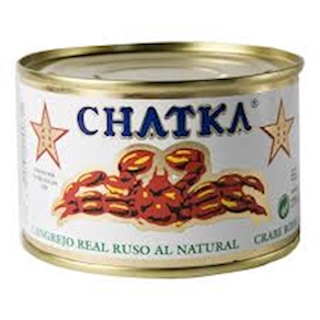 Chatka 60% patas - lata 150 gramos