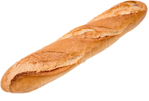 Barra de pan, 280 gramos