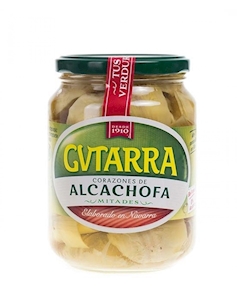 Alcachofas mitades. 660 gr