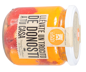 Pimiento relleno de txangurro. 260 gr