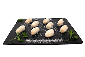 Croquetas 100% caseras de carabineros ( 6 unidades )