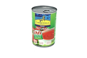 Tomate triturado Carretilla
