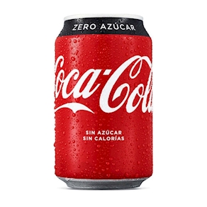 Coca-Cola Zero. Lata 330 ml